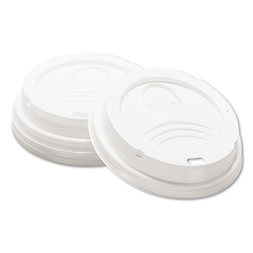 Drink-thru Lid, Fits 8oz Hot Drink Cups, Fits 8 Oz Cups, White, 1,000/carton