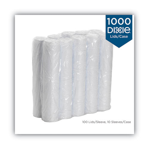 Dome Drink-thru Lids, Fits 10 Oz To 16 Oz Paper Hot Cups, White, 1,000/carton