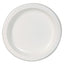 Paper Dinnerware, Plates, White, 8.5" Dia, 125/pack, 4/carton