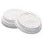 Sip-through Dome Hot Drink Lids, Fits 10 Oz Cups, White, 100/pack, 10 Packs/carton