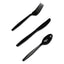 Plastic Cutlery, Heavyweight Forks, White, 100/box