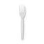 Plastic Cutlery, Heavy Mediumweight Forks, White, 1,000/carton