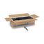 Plastic Cutlery, Heavy Mediumweight Forks, Black, 1,000/carton