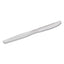 Heavyweight Polystyrene Cutlery, Knives, Clear, 1,000/carton