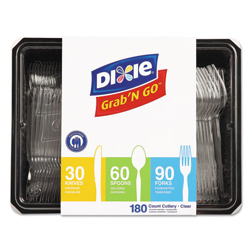 Heavyweight Polystyrene Cutlery, Knives, Clear, 1,000/carton