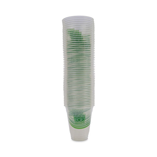 Greenstripe Renewable And Compostable Cold Cups, 12 Oz, Clear, 50/pack, 20 Packs/carton