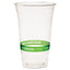 Greenstripe Renewable And Compostable Pla Cold Cups, 24 Oz, 50/pack, 20 Packs/carton