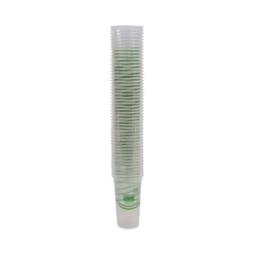 Greenstripe Renewable And Compostable Pla Cold Cups, 24 Oz, 50/pack, 20 Packs/carton