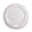 Ecolid Renewable/compostable Hot Cup Lid, Pla, Fits 10 Oz To 20 Oz Hot Cups, 50/pack, 16 Packs/carton
