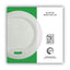 Ecolid Renewable/compostable Hot Cup Lid, Pla, Fits 10 Oz To 20 Oz Hot Cups, 50/pack, 16 Packs/carton
