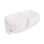 Vanguard Renewable And Compostable Sugarcane Clamshells, 1-compartment, 8 X 8 X 3, White, 200/carton