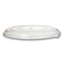 100% Recycled Content Pizza Tray Lids, 14 X 14 X 0.2, Clear, Plastic, 50/carton