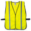 Glowear 8020hl Safety Vest, Polyester Mesh, Hook Closure, One Size Fit All, Lime