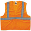 Glowear 8205hl Type R Class 2 Super Econo Mesh Safety Vest, Small/medium, Lime