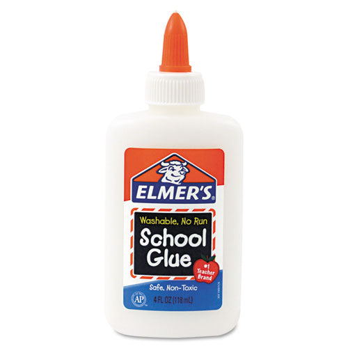 Washable School Glue, 4 Oz, Dries Clear
