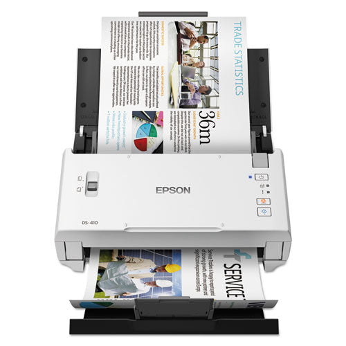 Ds-410 Document Scanner, 600 Dpi Optical Resolution, 50-sheet Duplex Auto Document Feeder