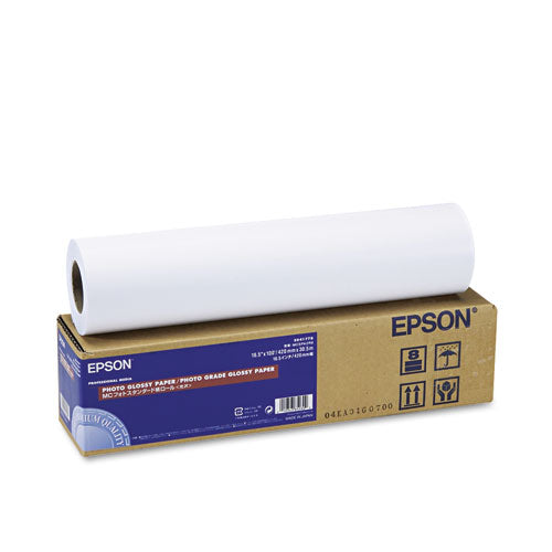 Premium Luster Photo Paper, 3" Core, 10 Mil, 36" X 100 Ft, Premium Luster White