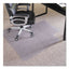 Everlife Intensive Use Chair Mat For High Pile Carpet, Rectangular With Lip, 45 X 53, Clear