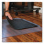 Sit Or Stand Mat For Carpet Or Hard Floors, 45 X 53, Clear/black