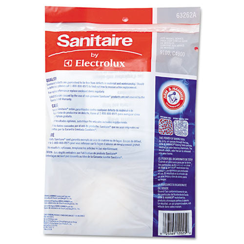 Sd Premium Allergen Vacuum Bags For Sc9100 Series, 5/pack, 10 Packs/carton