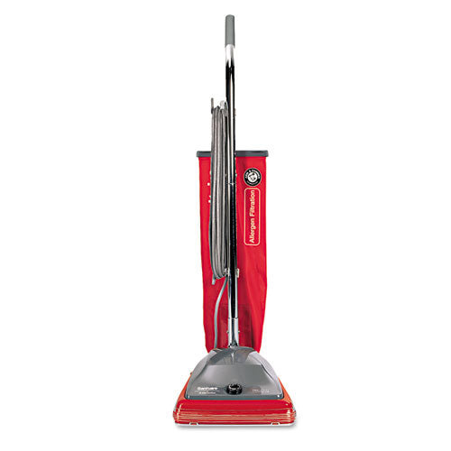 Tradition Upright Vacuum Sc688a, 12" Cleaning Path, Gray/red