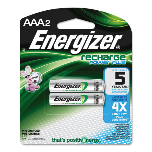 Nimh Rechargeable Aaa Batteries, 1.2 V, 4/pack