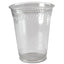 Kal-clear Pet Cold Drink Cups, 16 Oz To 18 Oz, Clear, 50/sleeve, 20 Sleeves/carton