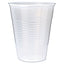 Rk Ribbed Cold Drink Cups, 12 Oz, Translucent, 50/sleeve, 20 Sleeves/carton