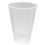 Rk Crisscross Cold Drink Cups, 3 Oz, Clear, 100 Bag, 25 Bags/carton