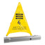 Pop Up Safety Cone, 3 X 2.5 X 30, Yellow