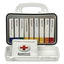Ansi-compliant First Aid Kit, 64 Pieces, Plastic Case