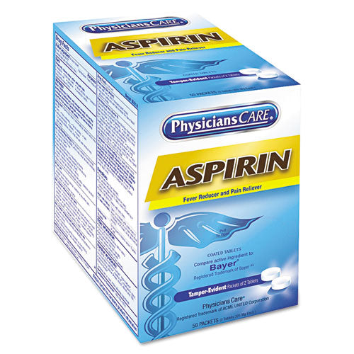 Pain Relievers/medicines, Xstrength Non-aspirin Acetaminophen, 2/packet, 125 Packets/box
