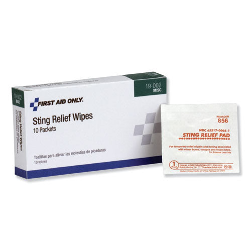First Aid Antiseptic Towelettes, 25/box