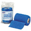 First-aid Refill Flexible Cohesive Bandage Wrap, 3" X 5 Yd, Blue