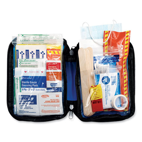 Soft-sided First Aid And Emergency Kit, 105 Pieces, Soft Fabric Case