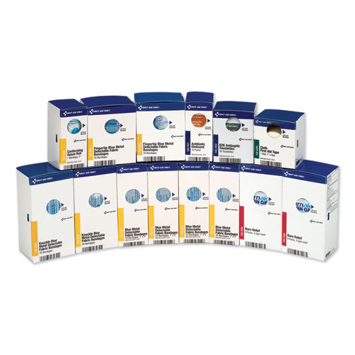 Smartcompliance Restaurant First Aid Cabinet Refill, 214 Pieces