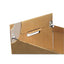 Staxonsteel Maximum Space-saving Storage Drawers, Letter Files, 14" X 25.5" X 11.13", Black, 6/carton