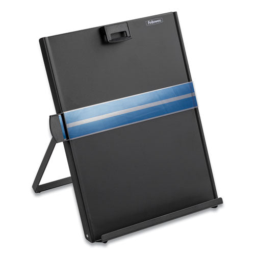 Metal Copyholder, 200 Sheet Capacity, Steel, Black