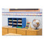 Classroom Literature Sorter, 9 Compartments, 28.25 X 13 X 16, Blue