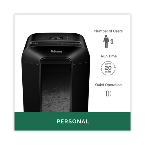 Powershred Lx85 Cross-cut Shredder, 12 Manual Sheet Capacity