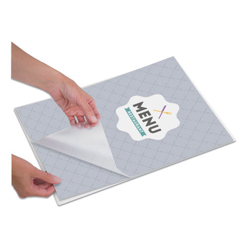 Laminating Pouches, 3 Mil, 12" X 18", Gloss Clear, 25/pack