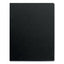 Futura Presentation Covers For Binding Systems, Opaque Black, 11.25 X 8.75, Unpunched, 25/pack