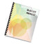 Futura Presentation Covers For Binding Systems, Opaque Black, 11.25 X 8.75, Unpunched, 25/pack