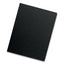 Futura Presentation Covers For Binding Systems, Opaque Black, 11.25 X 8.75, Unpunched, 25/pack