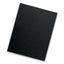Futura Presentation Covers For Binding Systems, Opaque Black, 11 X 8.5, Unpunched, 25/pack