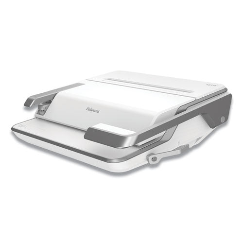 Lyra 3-in-1 Binding Center, 300 Sheets, 16.63 X 15.62 X 6.03, White/gray