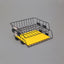 Side-load Wire Stacking Letter Tray, 1 Section, Letter Size Files, 13.38" X 10.13" X 2.63", Black