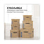 Smoothmove Classic Moving/storage Boxes, Half Slotted Container (hsc), Small, 12" X 15" X 10", Brown/blue, 10/carton