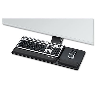Designer Suites Compact Keyboard Tray, 19w X 9.5d, Black