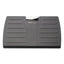 Adjustable Locking Footrest With Microban, 17.5w X 13.13d X 4.13 To 5.63h, Black/silver